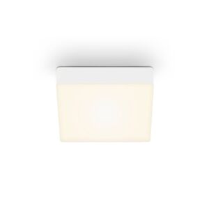 Briloner LED stropní světlo Flame, 15,7 x 15,7 cm, bílé