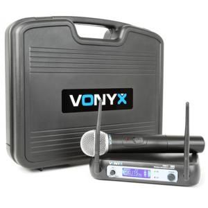 Vonyx WM511, 1kanálový VHF vysílací systém, včetně přenosného kufru