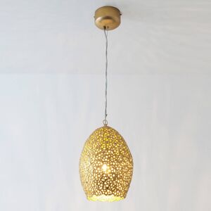Holländer Závěsné světlo Cavalliere, zlatá, Ø 22 cm