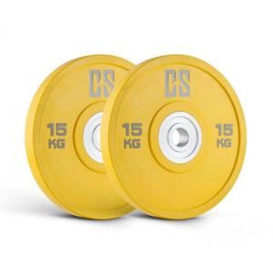 Capital Sports Performance Urethane Plates, žluté, 15 kg, pár kotoučových závaží