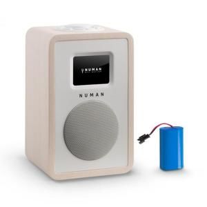 Numan Mini One Design digitální rádio bluetooth DAB + FM AUX barva javor včetně nabíjecí baterie