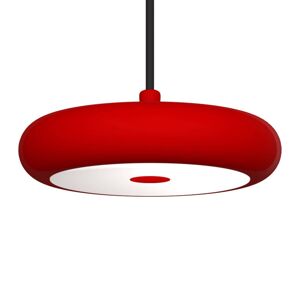 Pujol Iluminación LED závěsné světlo Boina, Ø 19 cm, červená