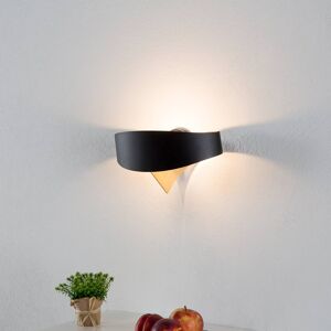 Selène Černozlaté designové nástěnné světlo Scudo LED