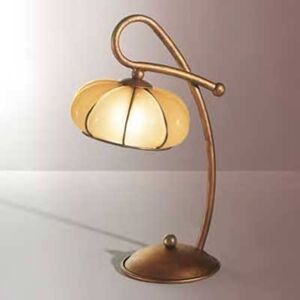 Siru Klasická stolní lampa LOTO, ručně vyrobená